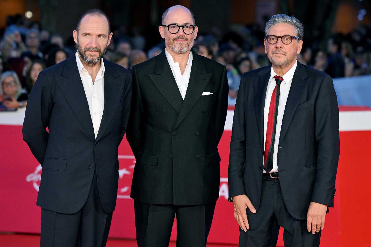 Ralph Fiennes, Edward berger e Sergio Castellitto