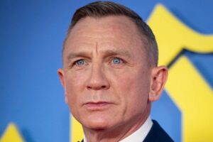 Primo piano di Daniel Craig
