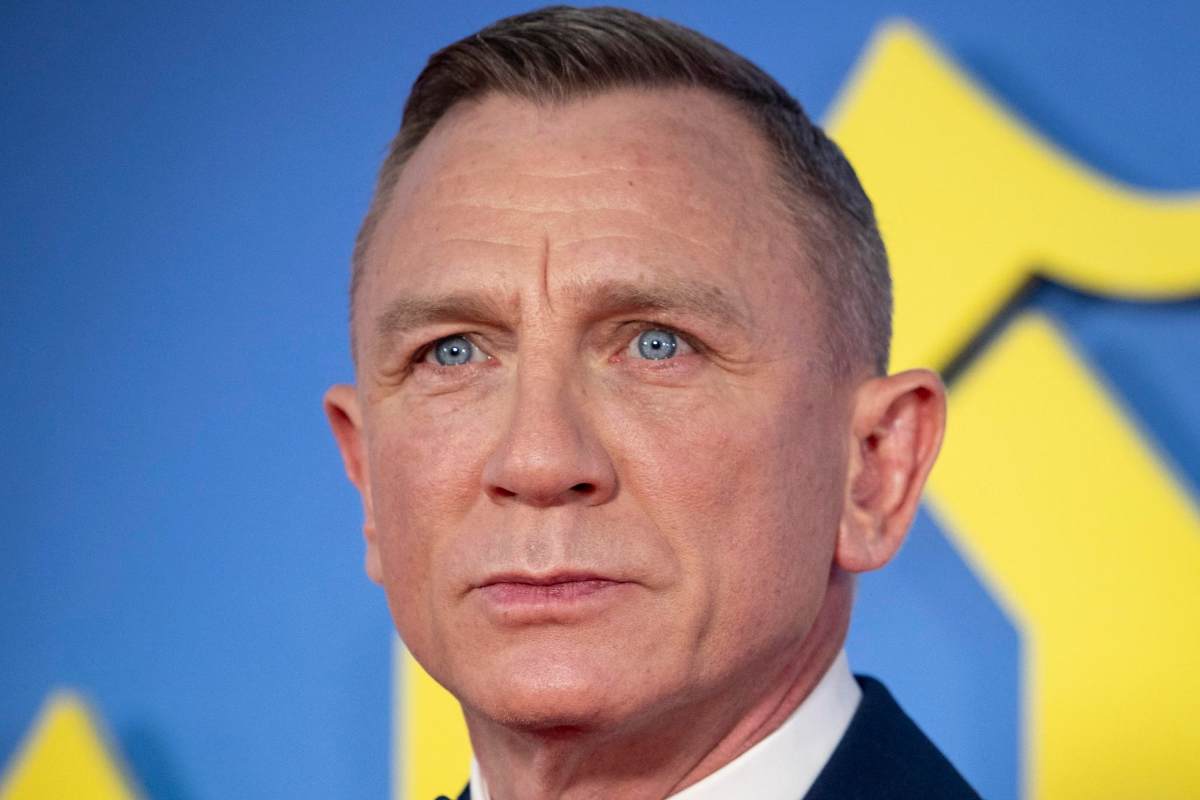 Primo piano di Daniel Craig