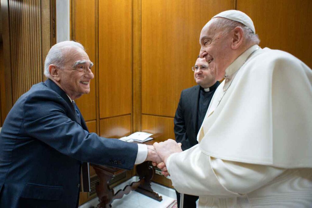 Martin Scorsese e Papa Francesco