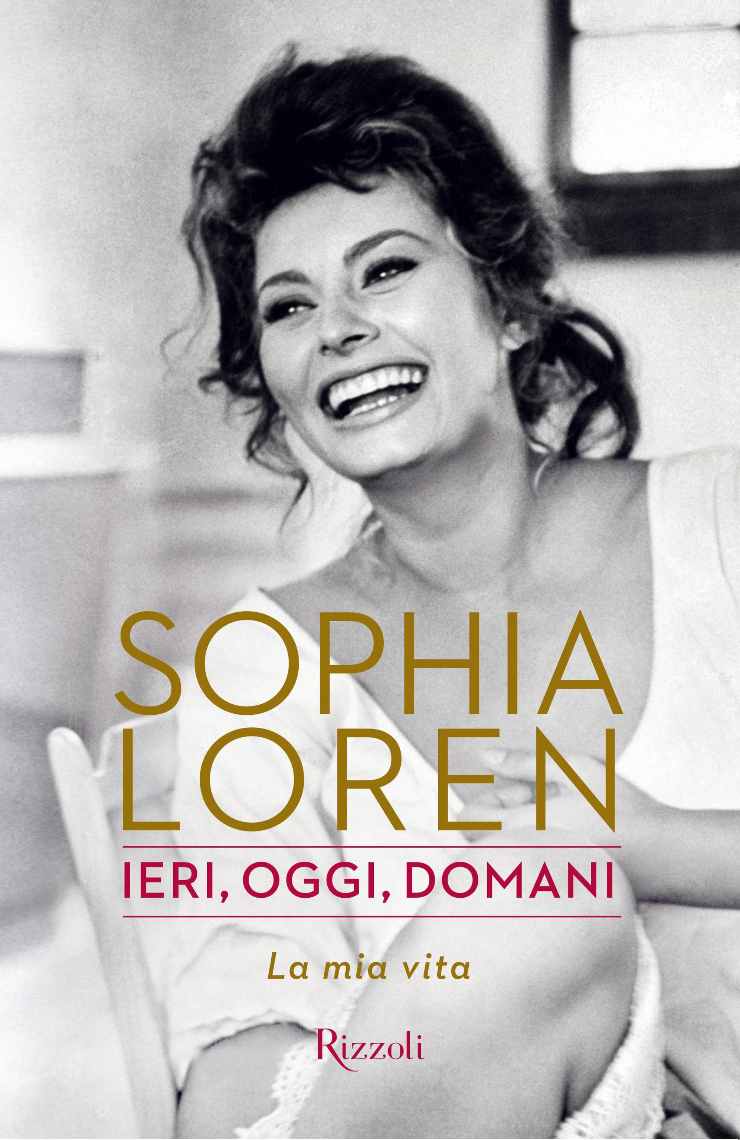 Copertina del libro Sophia Loren Ieri oggi domani