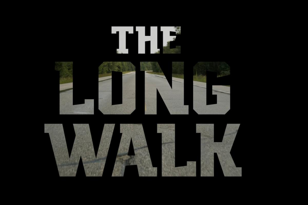 La scritta The long Walk