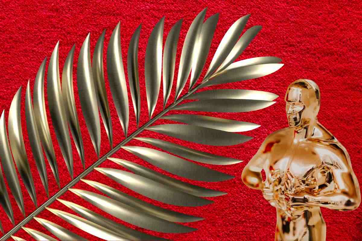 Palma d'oro e statuetta degli Oscar insieme