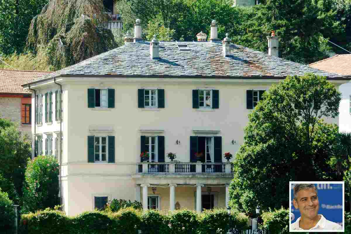La villa di George Clooney sul Lago di Como