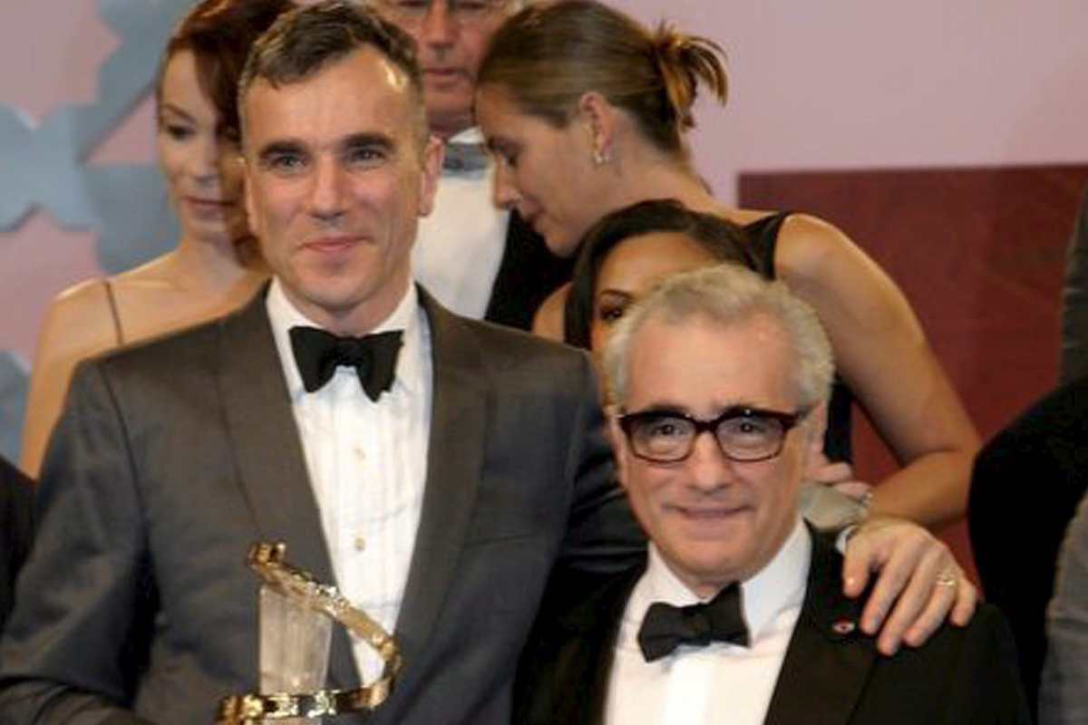 Daniel Day - Lewis insieme al regista Martin Scorsese