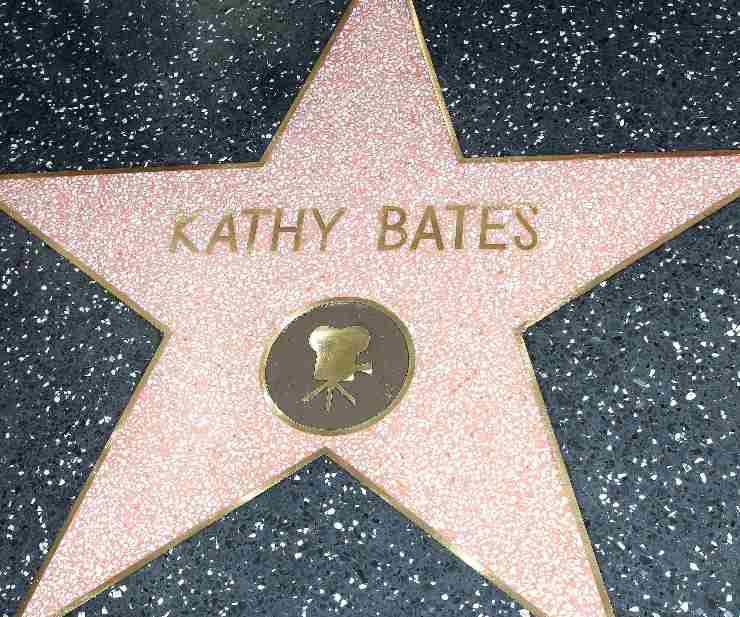 La stella per Kathy Batas sulla Walk of Fame di Hollywood