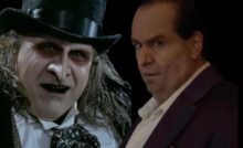 I due Pinguini, DeVito a sinistra e Colin Farrell a destra