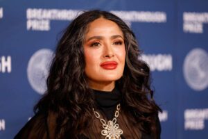Primo piano di Salma Hayek