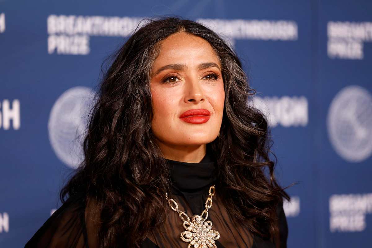 Primo piano di Salma Hayek