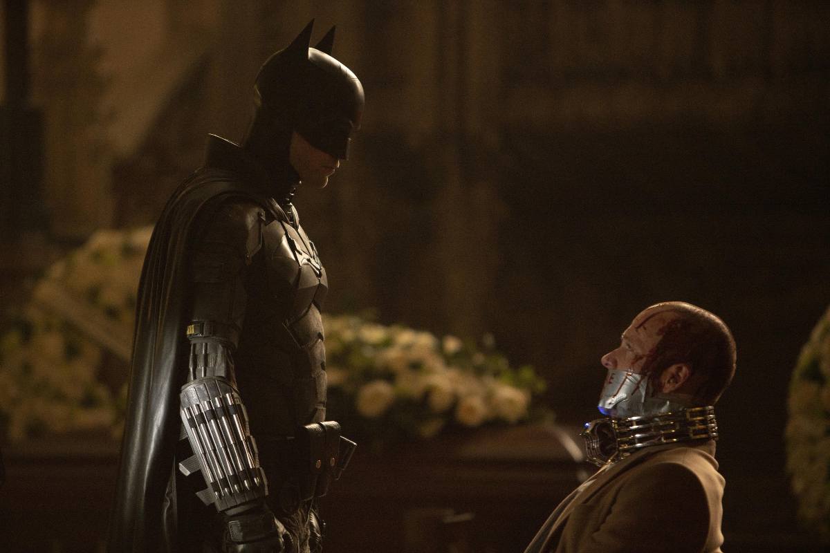 Una scena del film The Batman