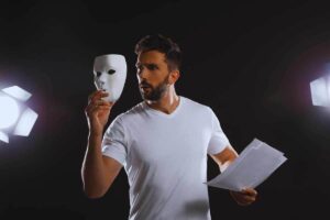Attore in scena