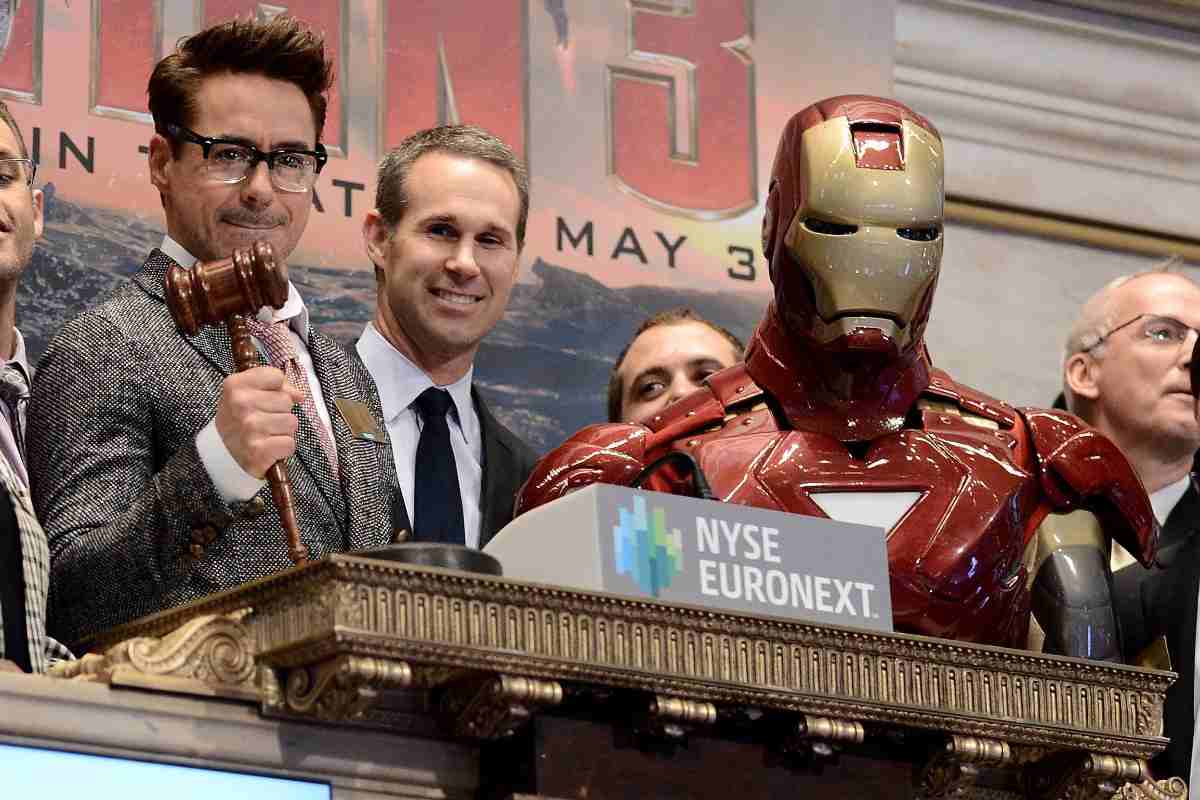 Robert Downey Jr e Iron Man