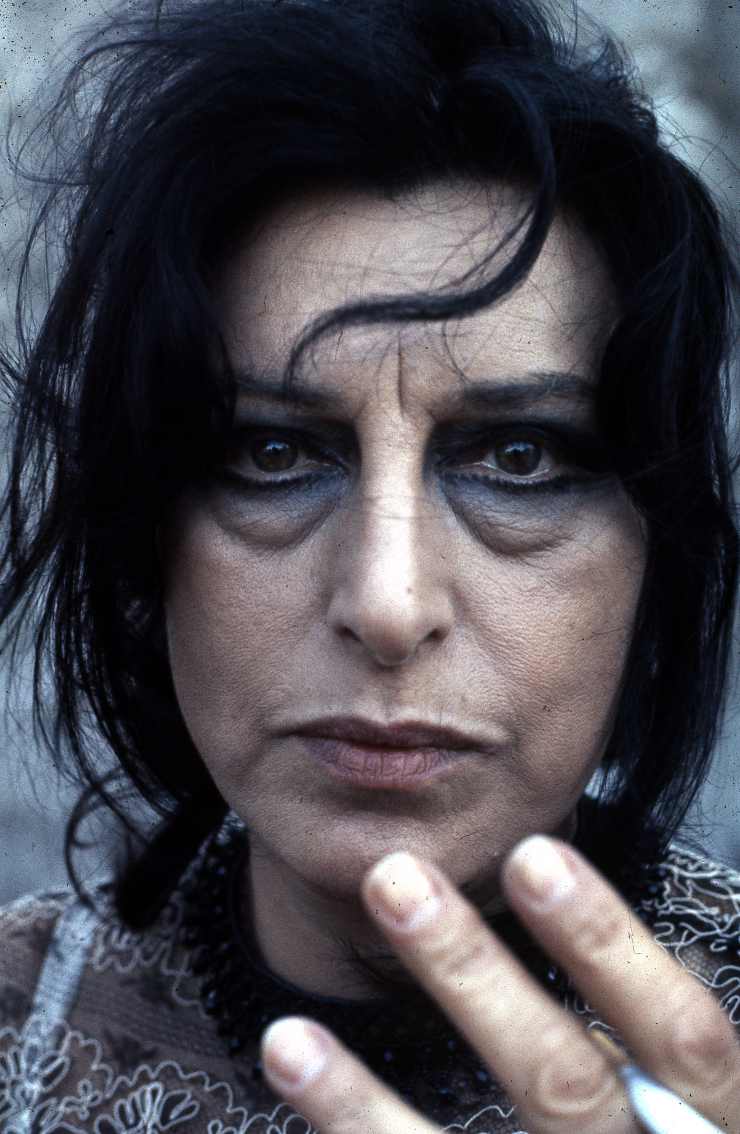 Primo piano di Anna Magnani