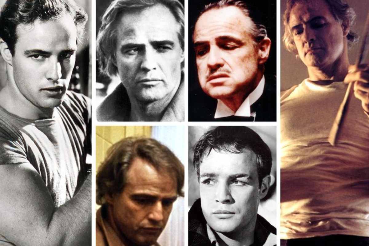 Molte foto di Marlon Brando