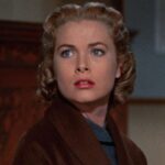 Grace Kelly in un frammento del film di Hitchcock "Il delitto perfetto"