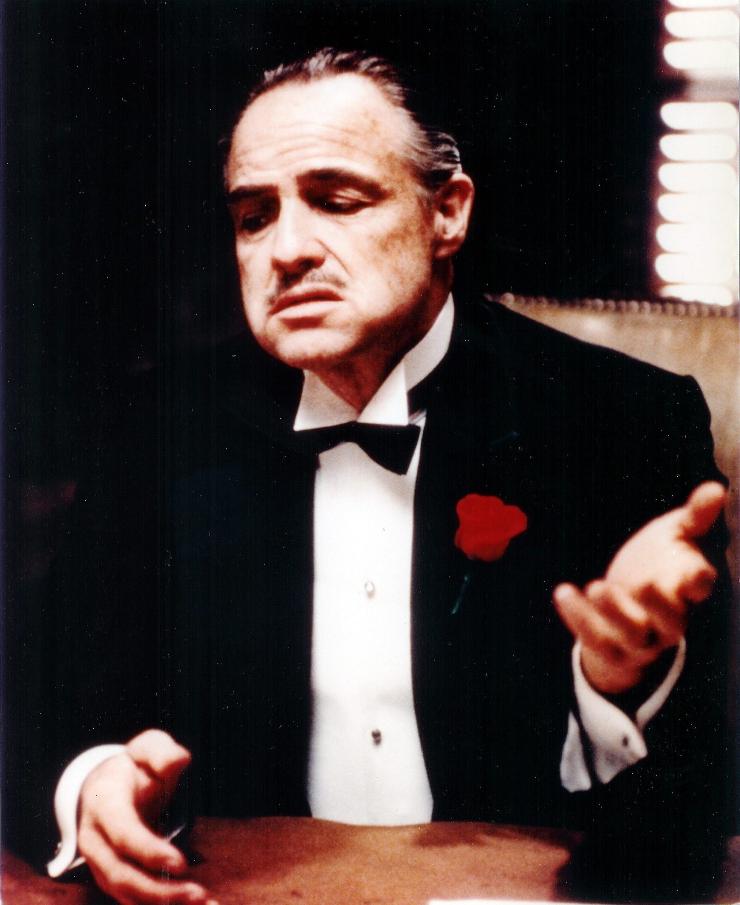 Marlon Brando ne Il padrino