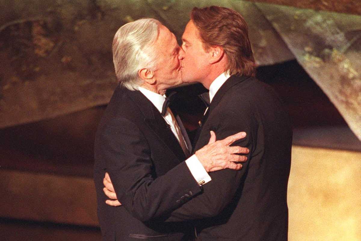 Kirk Douglas e Michael Douglas
