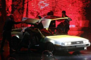 La DeLorean di Ritorno al futuro