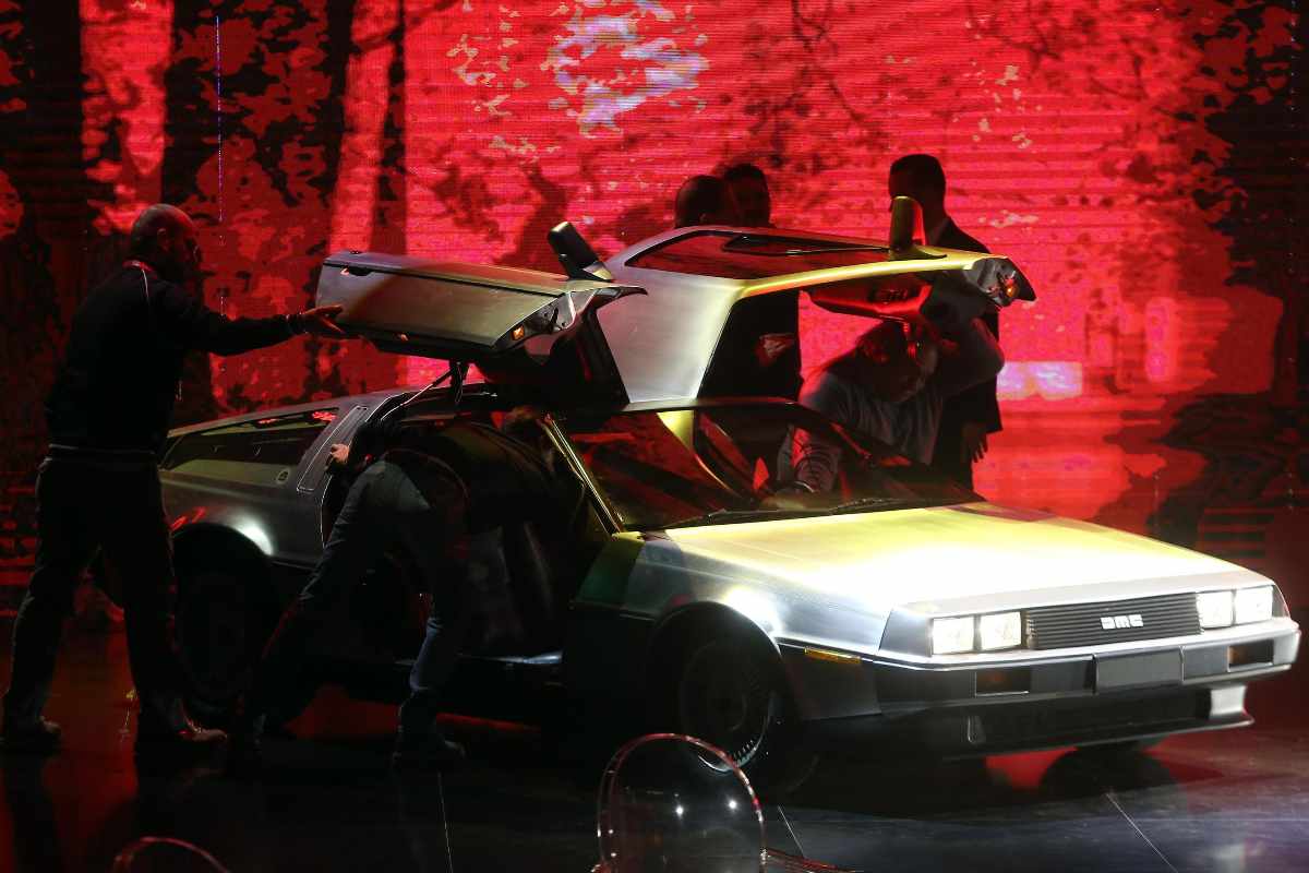 La DeLorean di Ritorno al futuro