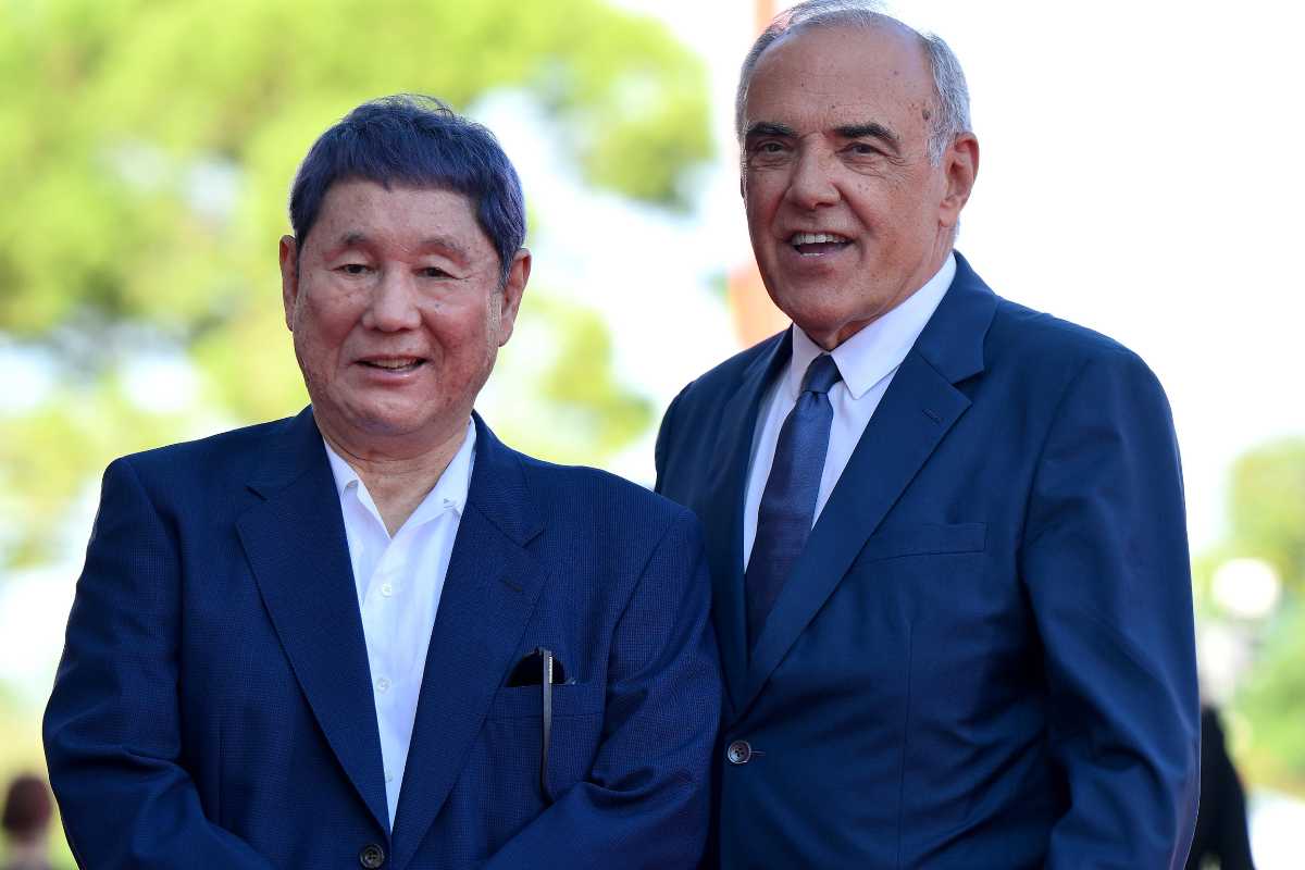Alberto Barbera e Takeshi Kitano