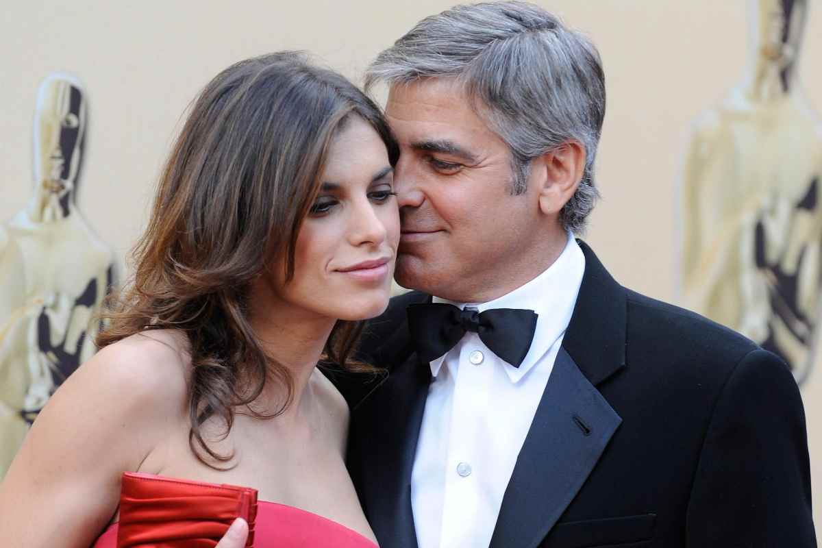 Elisabetta Canalis e George Clooney