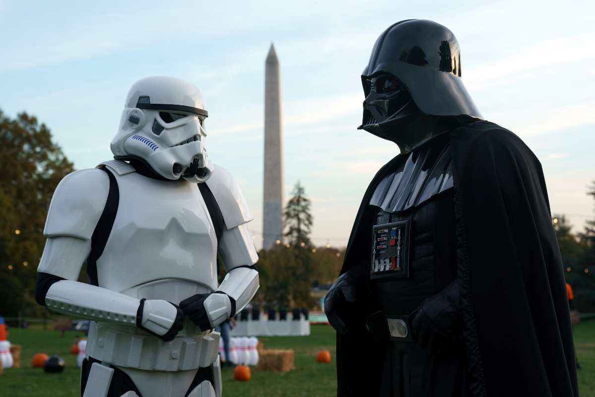 Darth Vader e uno Stormtrooper