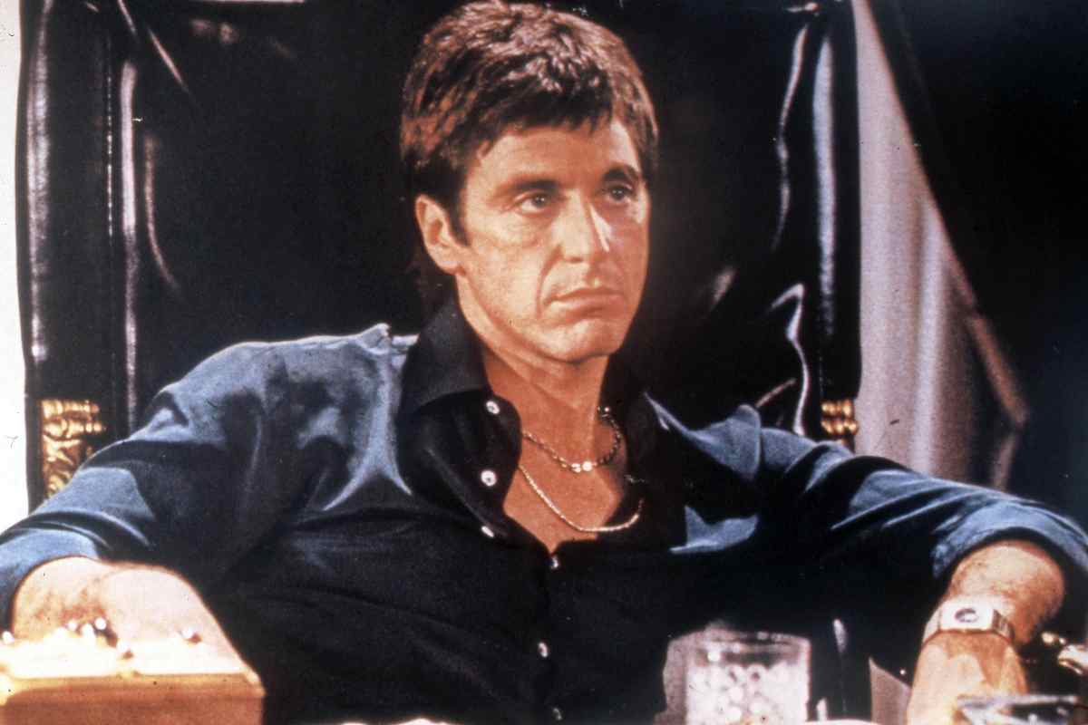 Al Pacino in una scena di Scarface
