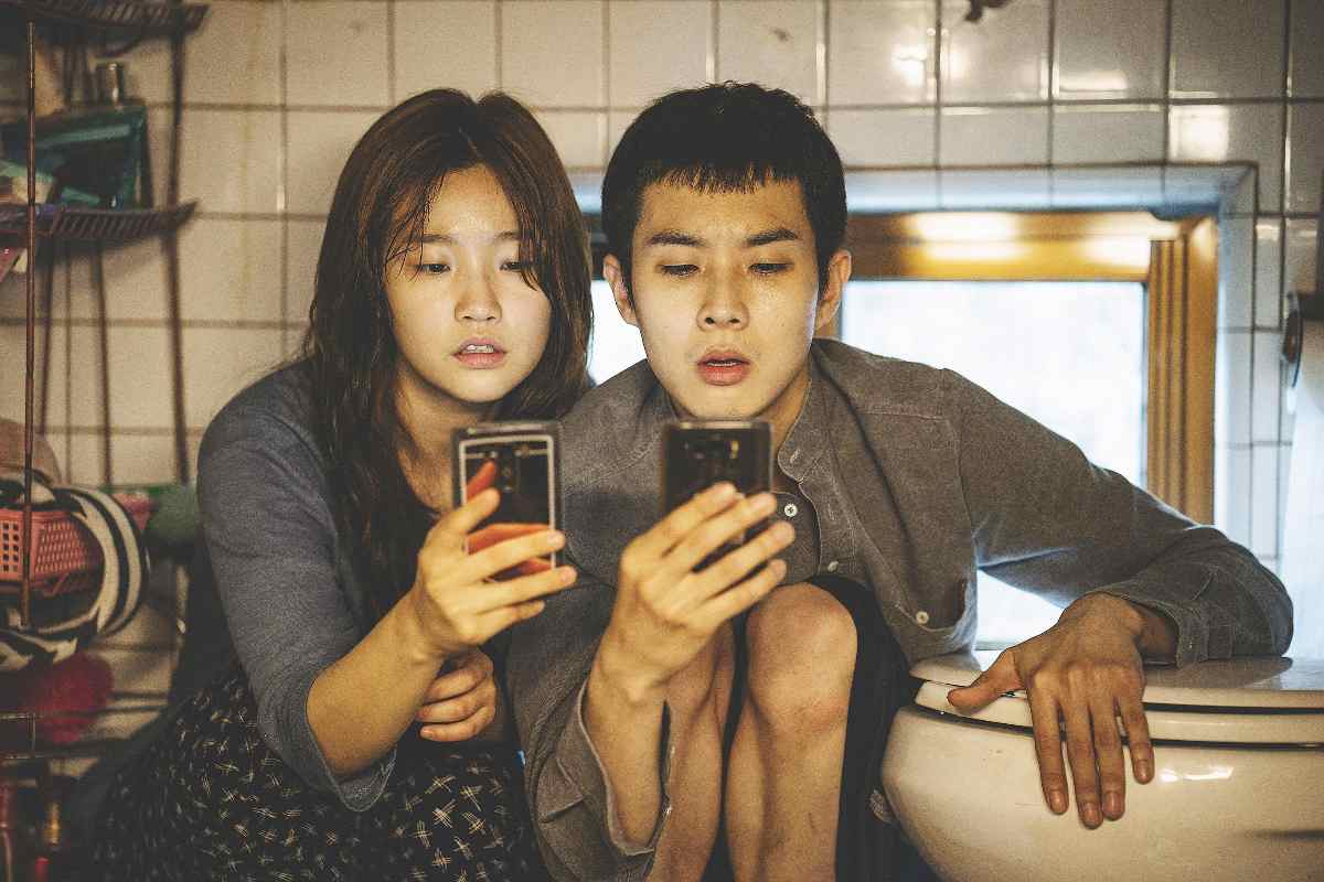 Una scena del film Parasite