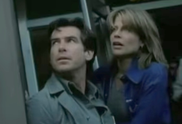 Pierce Brosnan Linda Hamilton