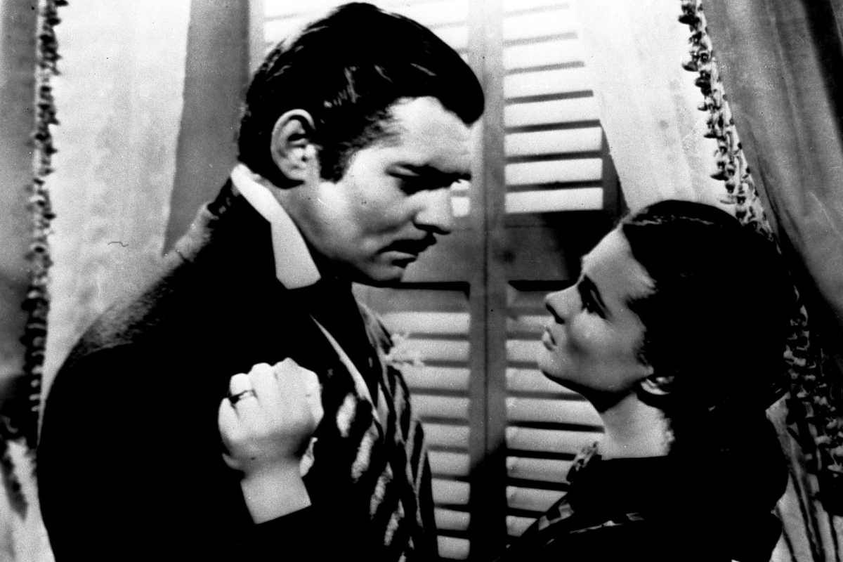 Clark Gable e Vivien Leight