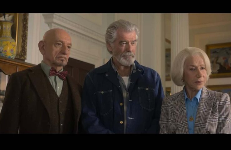 Ben Kinglsey Pierce Brosnan Helen Mirren