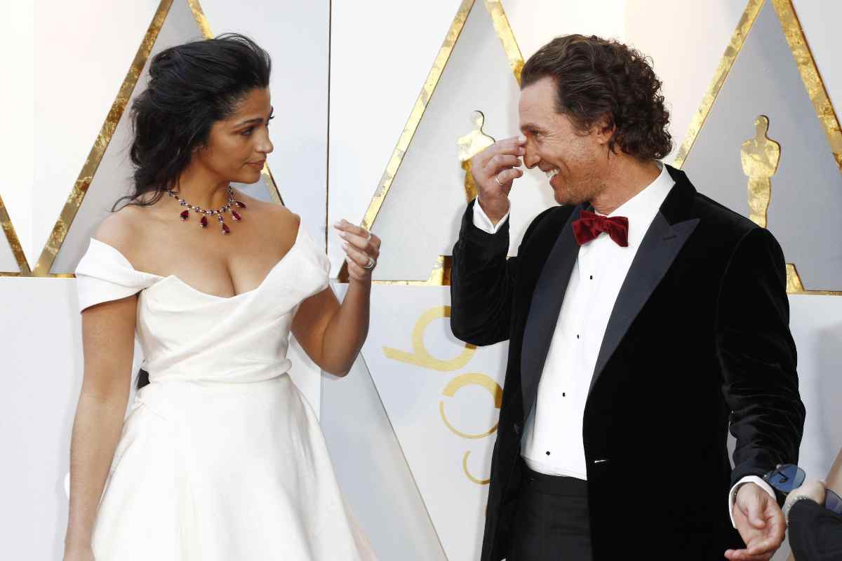 Matthew McConaughey e Camila Alves 