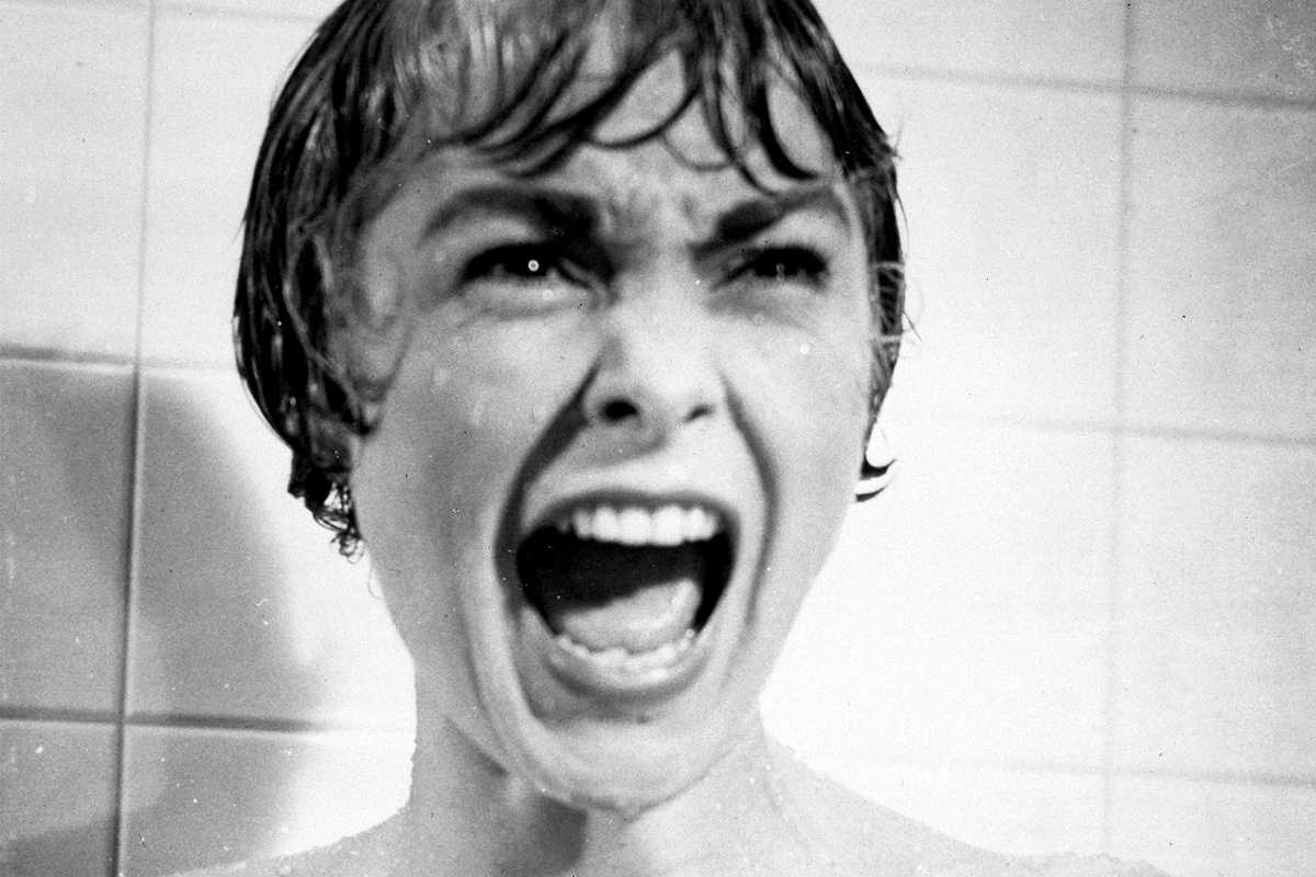 Janet Leigh urla in Psycho
