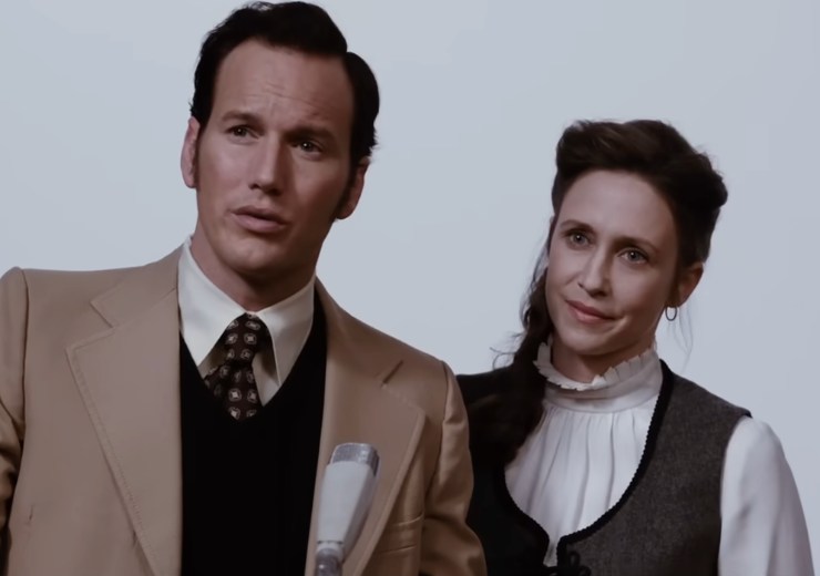 Patrick Wilson e Vera Farmiga in una scena del film