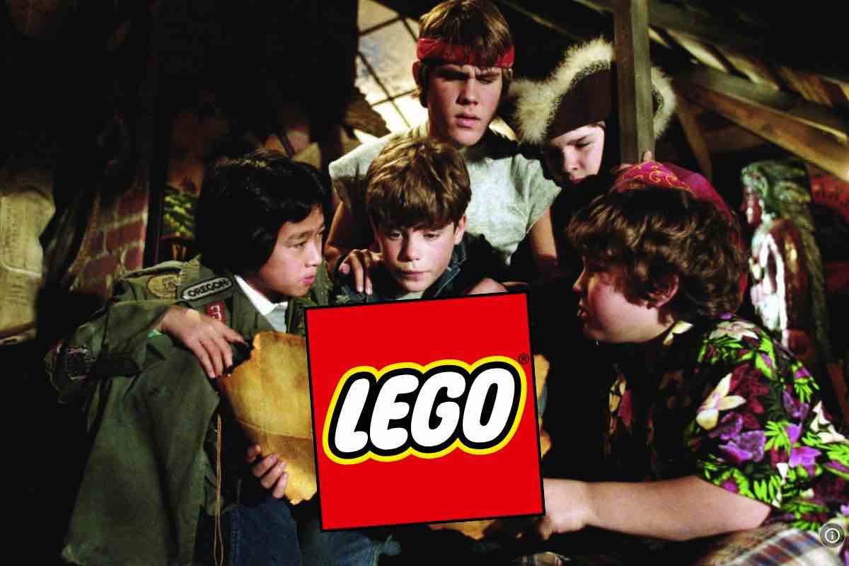 I Goonies fotogramma e logo LEGO