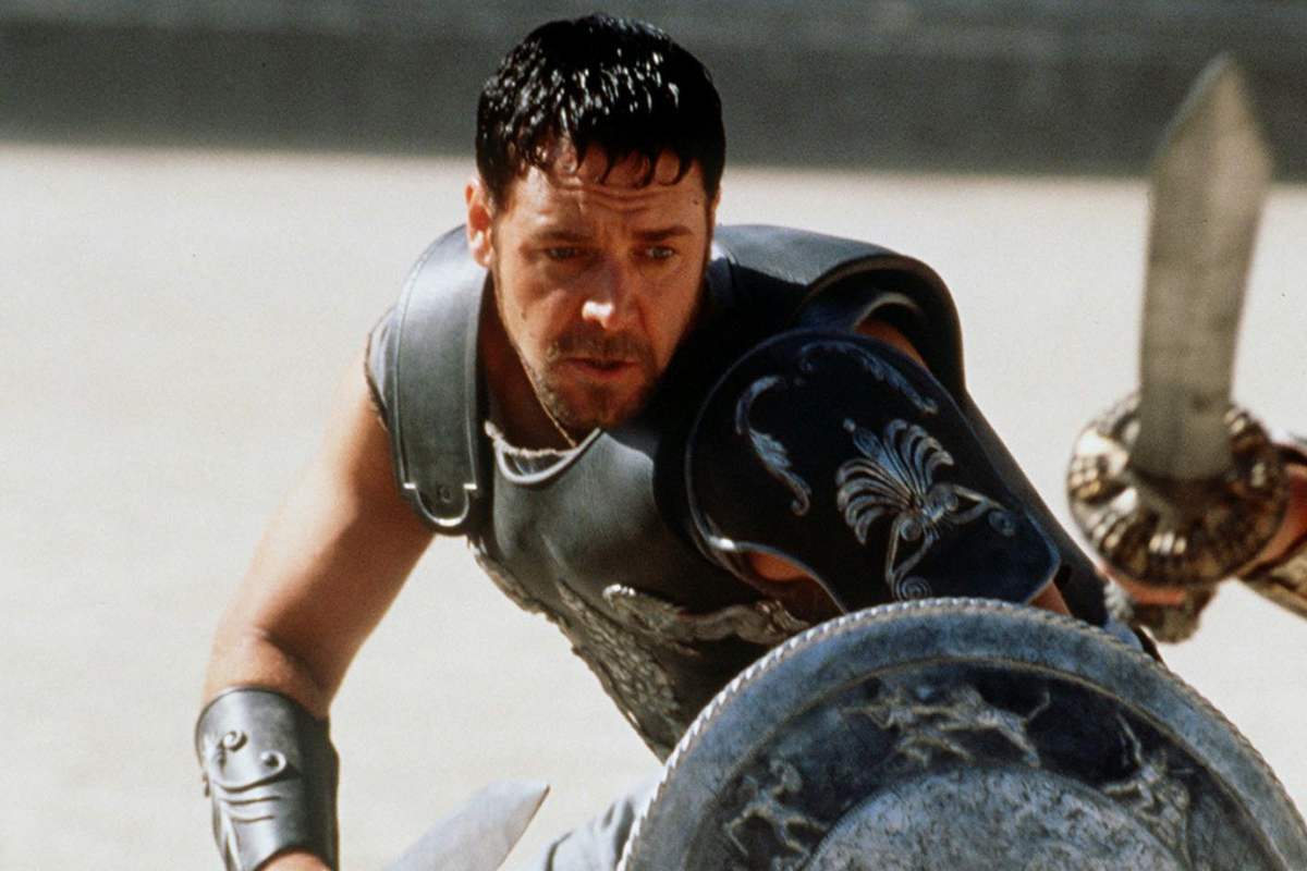 Russel Crowe nei panni di Massimo Decimo Meridio Il Gladiatore