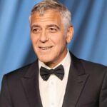 George Clooney in smoking