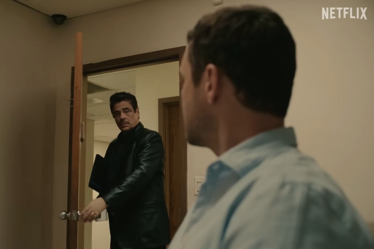 Benicio Del Toro in una scena del film