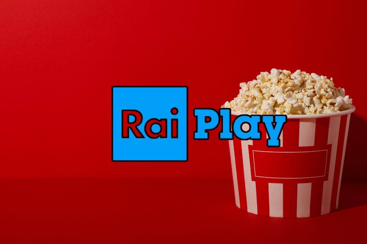 Pop corn e logo Rai Play