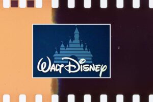 Pellicola film e logo Disney