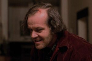 Jack Nicholson in Shining