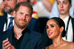 Herry e Meghan parlano insieme in mezzo al pubblico