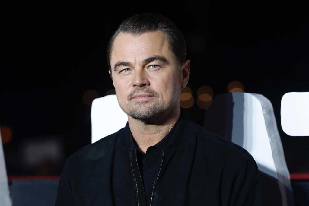 Leonardo DiCaprio in posa per i fotografi