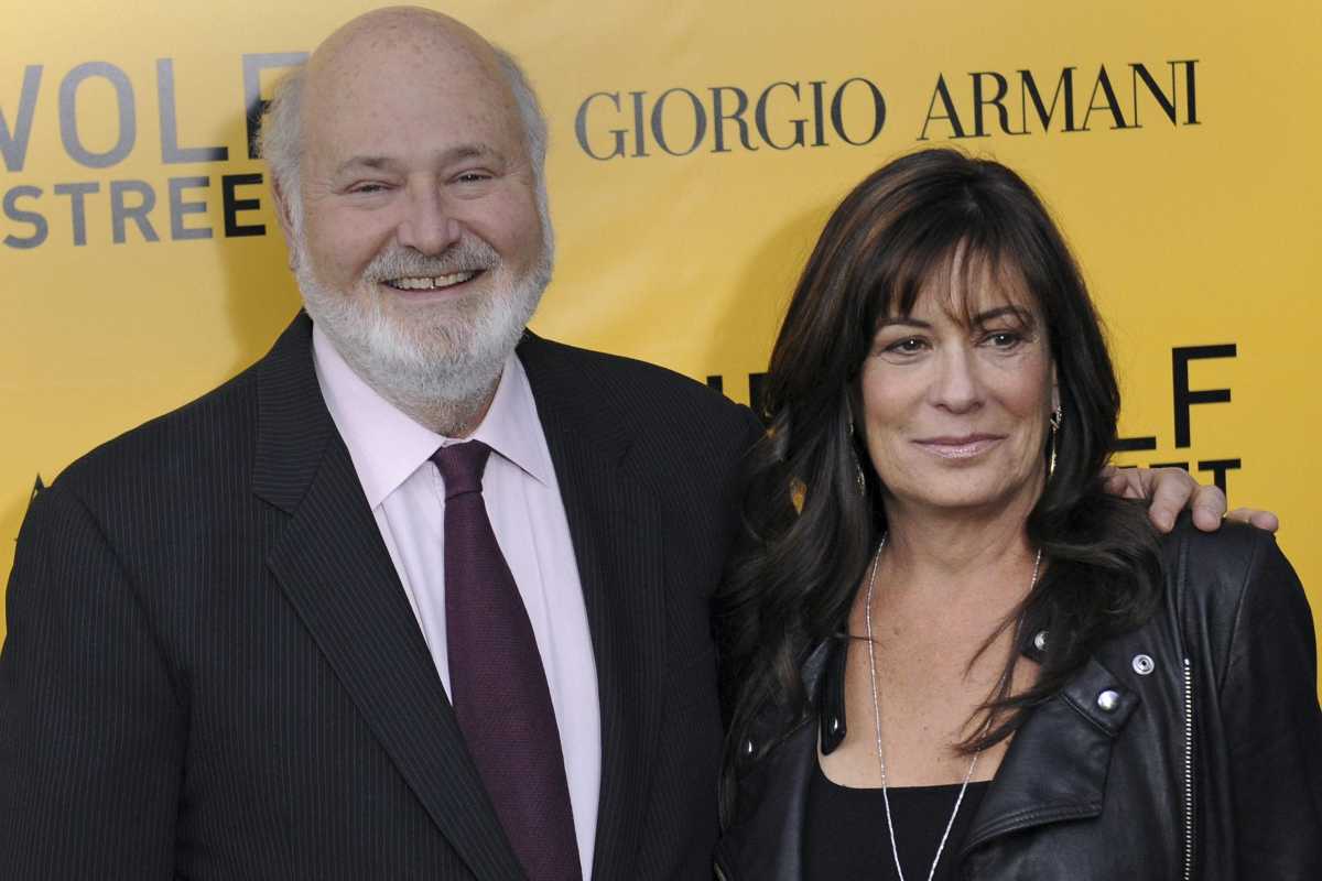 Rob Reiner insieme alla moglie Michele