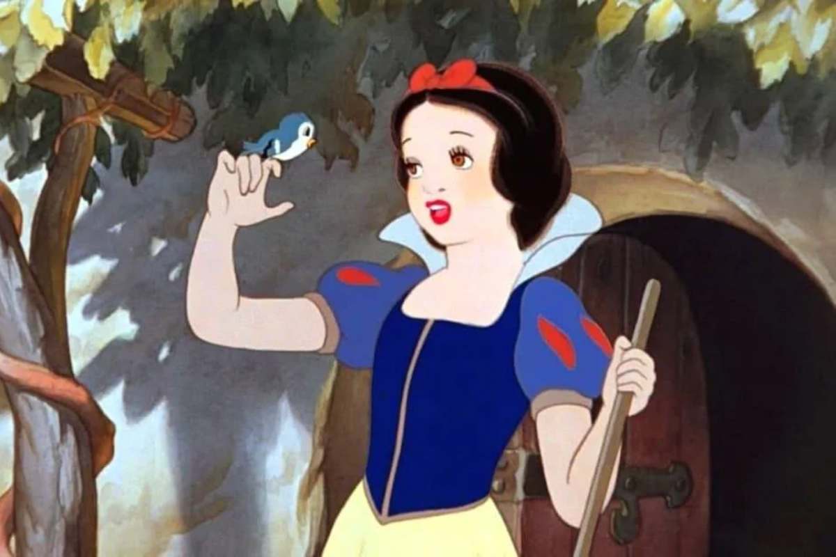 Biancaneve nel classico d'animazione Disney