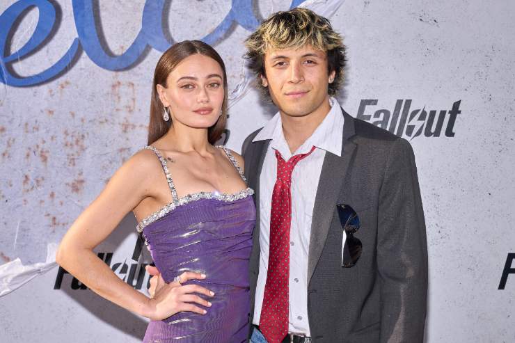 Ella Purnell e Max Bennet Kelly durante la presentazione alla stampa della Serie Tv Fallout
