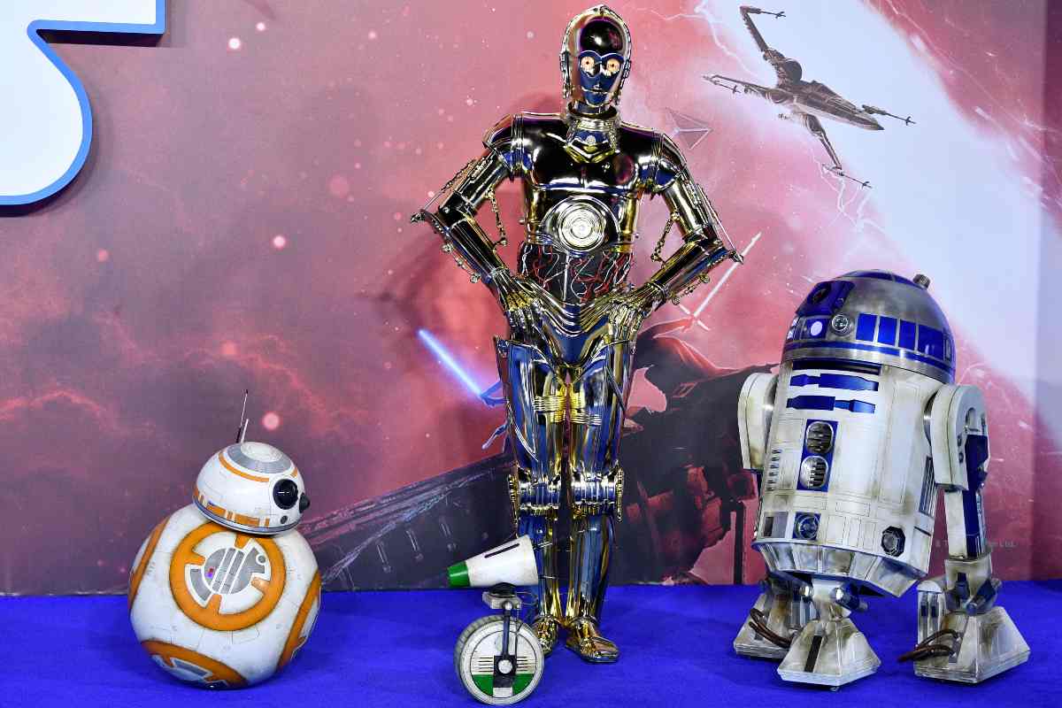 RD 2D, C3-PO, BB 8