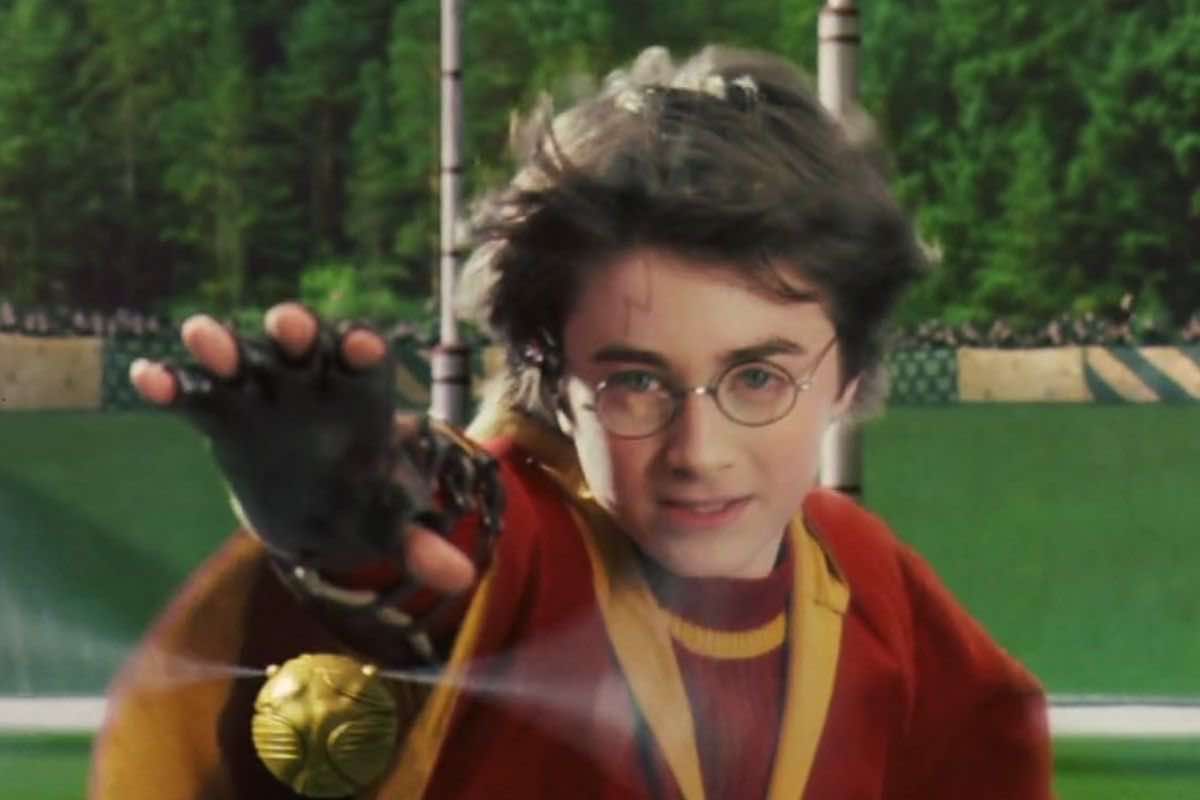 Harry Potter fotogramma da "La pietra filosofale" (2001)