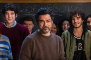 Un professore poster Rai