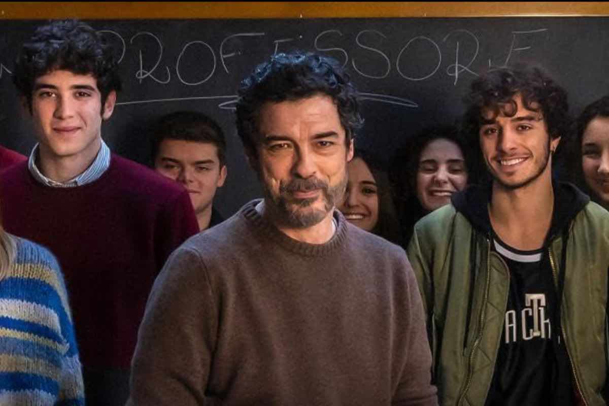 Un professore poster Rai